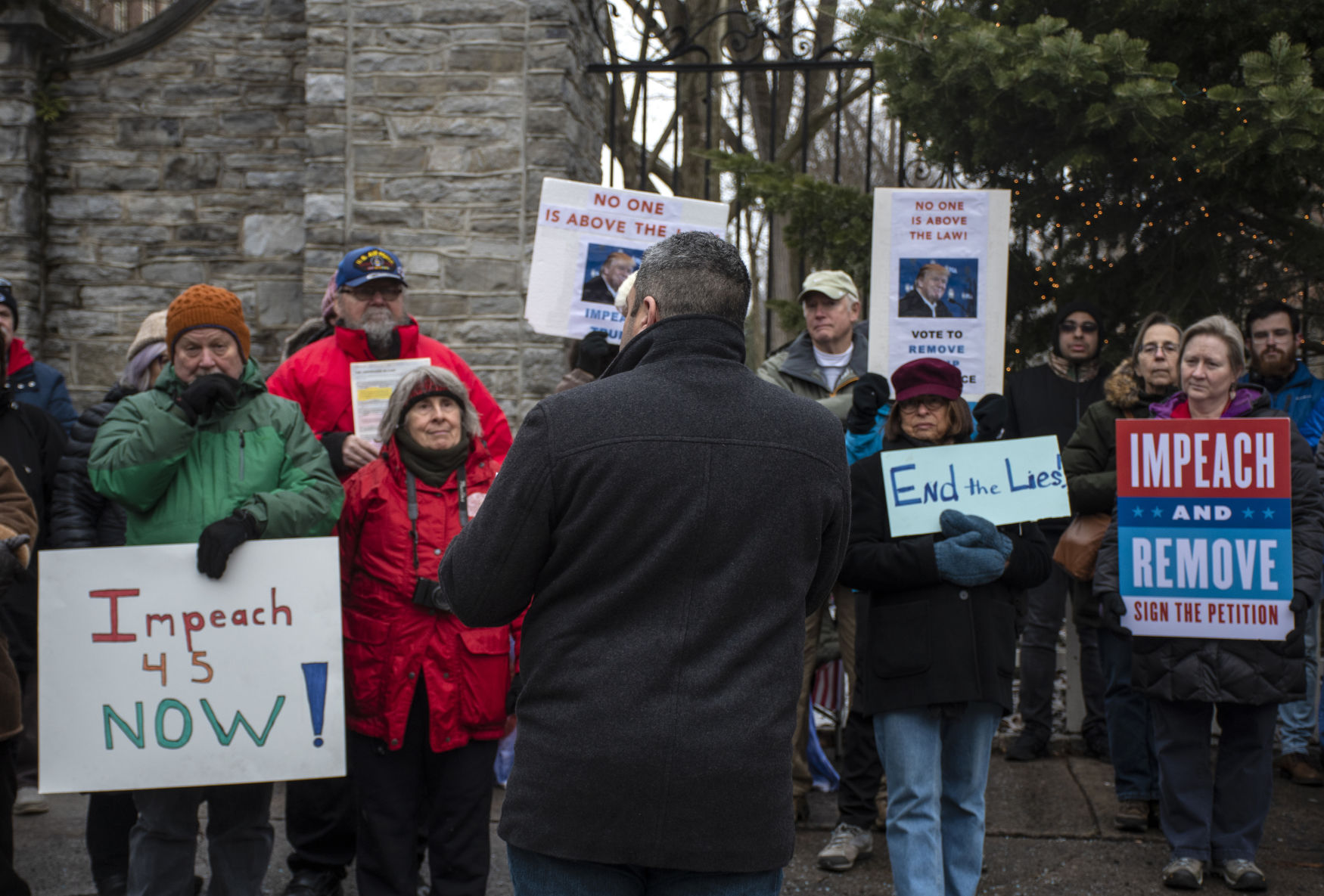 Trump impeachment rally